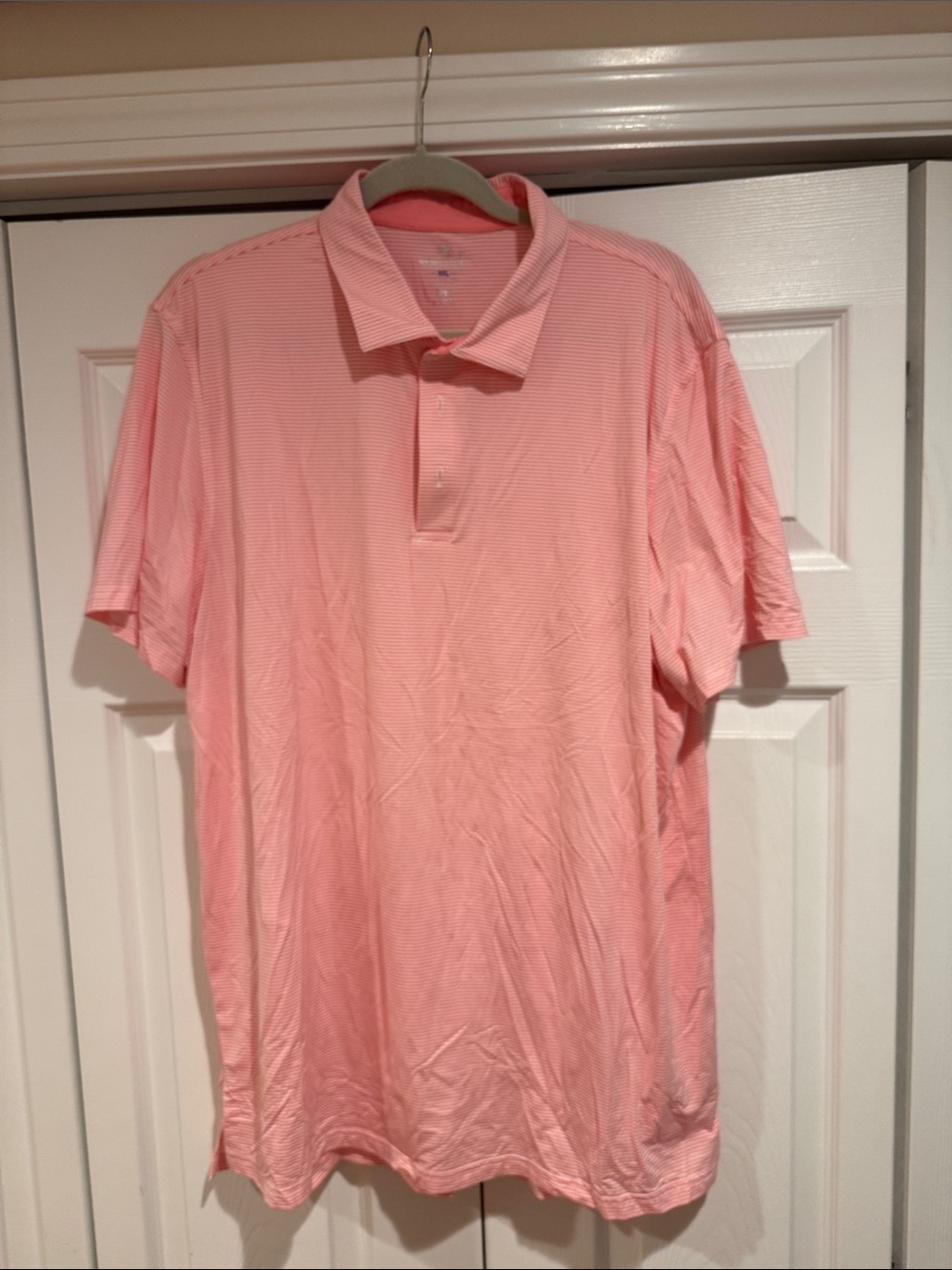 Southern Tide Men's Light Pink Polo Shirt